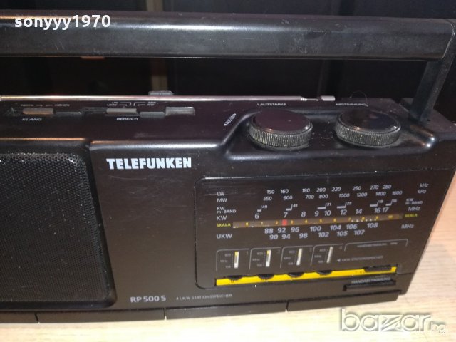 telefunken rp500s receiver-внос германия-32х13х7см, снимка 9 - Ресийвъри, усилватели, смесителни пултове - 20897703