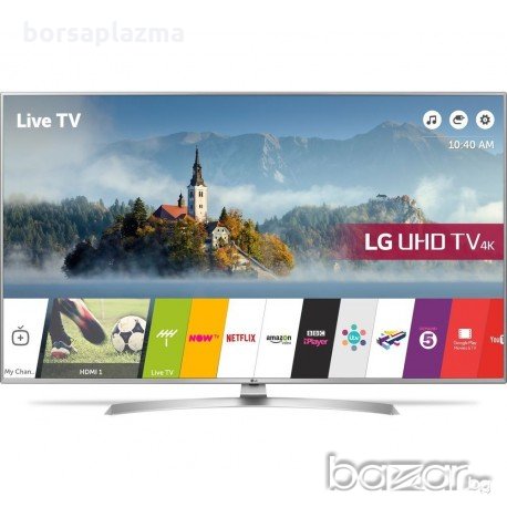LG 60UJ630V 60" 4K UltraHD TV, 3840x2160, DVB-T2/C/S2, 1600PMI, Smart webOS 3.5, снимка 10 - Телевизори - 21311000
