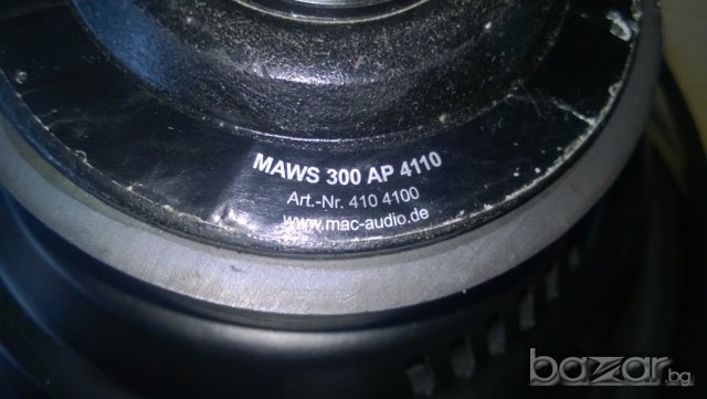 mac audio-maws 300 ap4110-бас 12 инча от швеицария внос, снимка 4 - Тонколони - 8115671