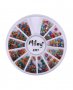 Цветни кръгли капси в 3 размера, снимка 1 - Продукти за маникюр - 17535854