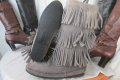 нови MINNETONKA original дамски ботуши, 40 - 41, 100% висококачествен естествен набук,GOGOMOTO.BAZAR, снимка 18