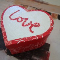 " Любов " - кутия за малък подарък, снимка 1 - Други стоки за дома - 23361186