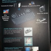 Смарт-Безжична клавиатура с TouchPad. смартфон, компютър,TVbox, смарт TV, снимка 6 - Селфи стикове, аксесоари - 26073257