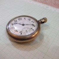 Часовник "Hamilton" джобен американски позлатен стар, снимка 8 - Джобни - 19534403