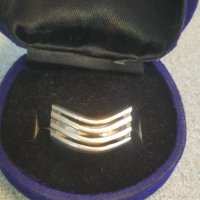 Сребърен пръстен-7,69гр/925, снимка 3 - Пръстени - 25249604