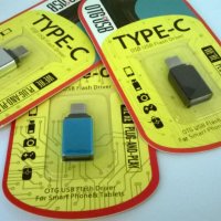 Нов USB преход OTG за Type C, снимка 1 - USB кабели - 22210193