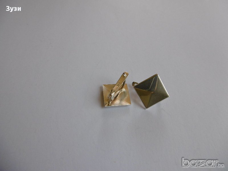 Сребърни  обеци  - сребро проба 925, снимка 1