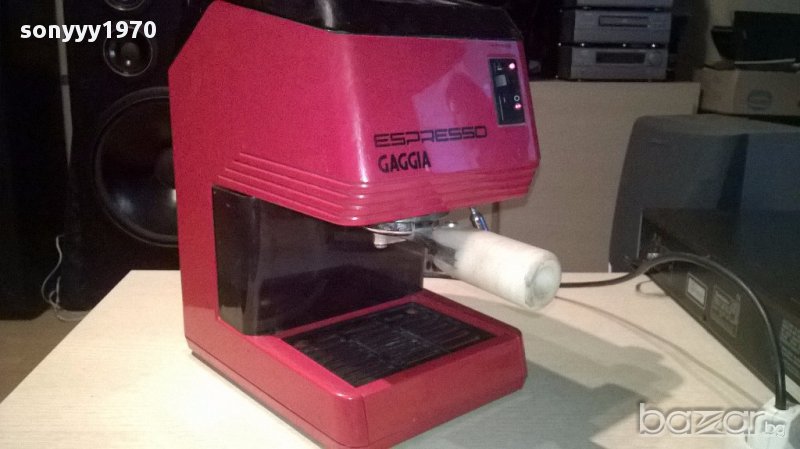 SOLD-Gaggia espresso-кафемашина-внос швеицария, снимка 1