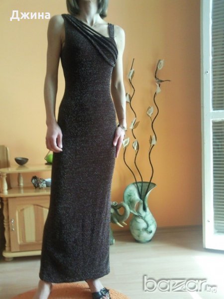Елегантна дълга рокля, снимка 1