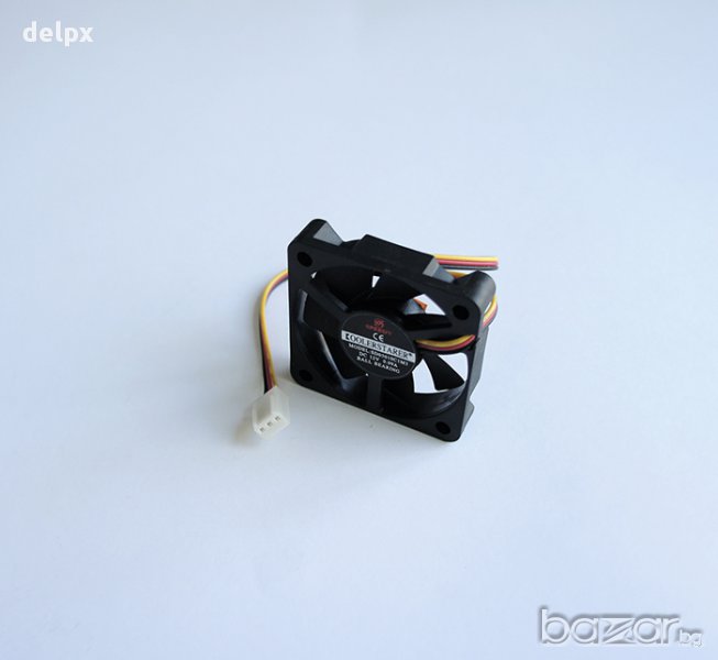 Вентилатор аксиален с лагер 12V 0,09A 50х50х10mm, снимка 1
