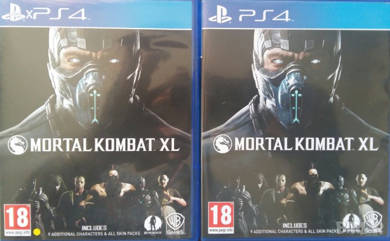 Mortal kombat XL Мортал Комбат ХЛ игри за ps 4 playstation 4, снимка 1