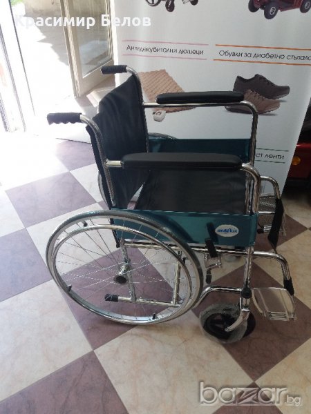 рингова инвалидна количка "Mobilux MSW 1 000" срещу депозит, снимка 1