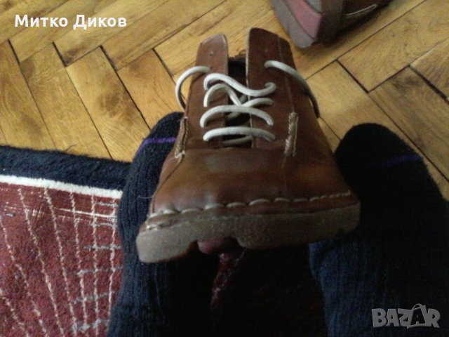 Зимни обувки естествена кожа Bata №39 унисекс, снимка 8 - Дамски боти - 23645422