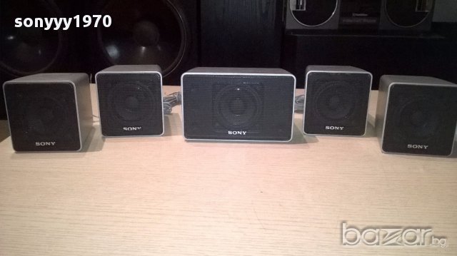 Sony център+4 колони-магнитно екранирани-внос швеицария