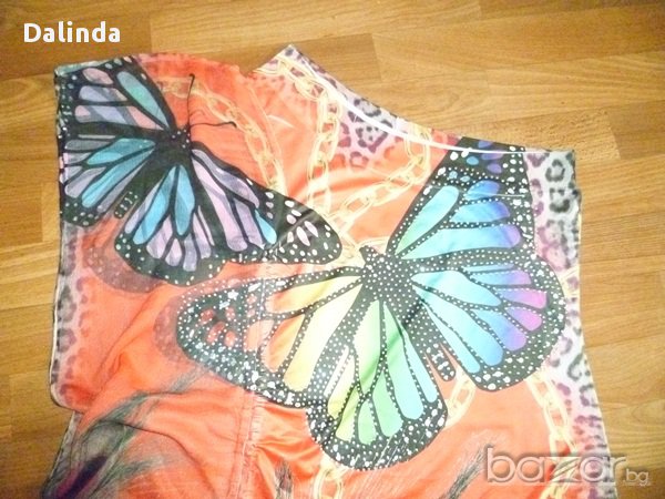 Ефирна дамска туника/рокля, снимка 4 - Рокли - 16074215