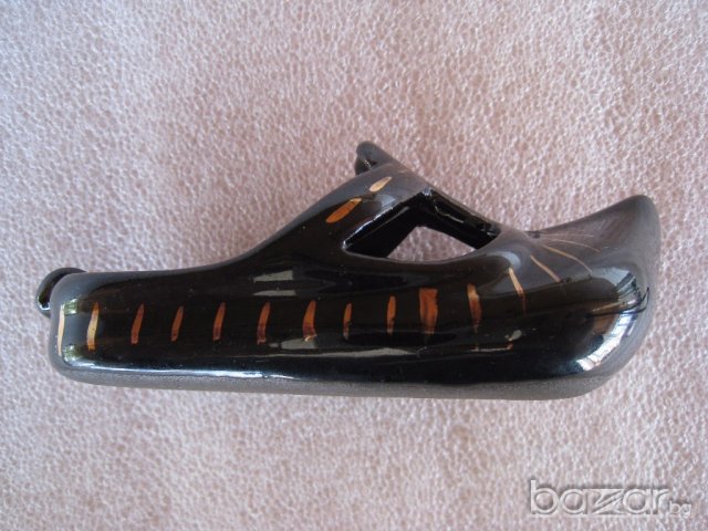 Стар керамичен пепелник обувка от 80те!, снимка 8 - Други ценни предмети - 18194193