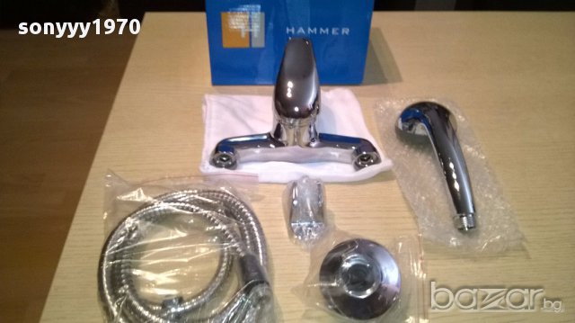 Hammer-душ комплект-нов-внос швеицария, снимка 3 - Мивки - 15112767
