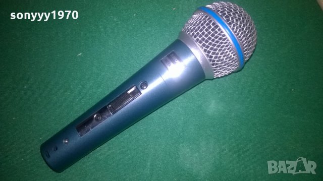 SHURE BETA 58S-жичен микрофон-внос швеицария, снимка 8 - Микрофони - 26178011