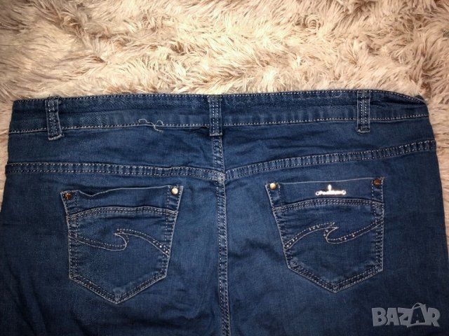 Дамски дънки ГОЛЯМ размер, снимка 3 - Дънки - 23896406