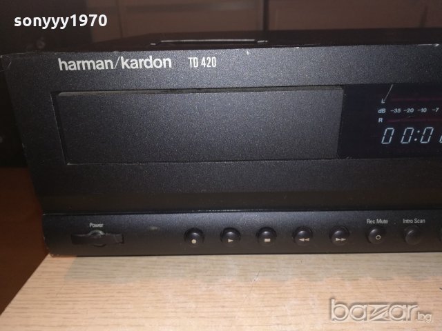 harman/kardon td420 deck-made in korea-внос швеицария, снимка 9 - Ресийвъри, усилватели, смесителни пултове - 20407034