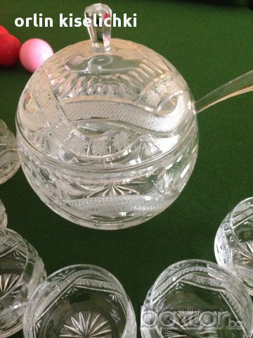Кристален сервиз за боле, снимка 4 - Сервизи - 18262846