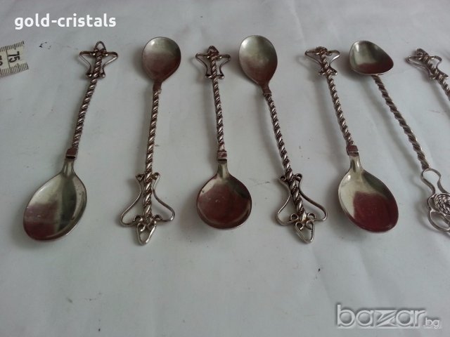  вилици и лъжици филигран, снимка 9 - Антикварни и старинни предмети - 20036262