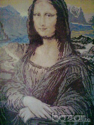  Гоблен "Мона Лиза", снимка 1 - Гоблени - 6446403