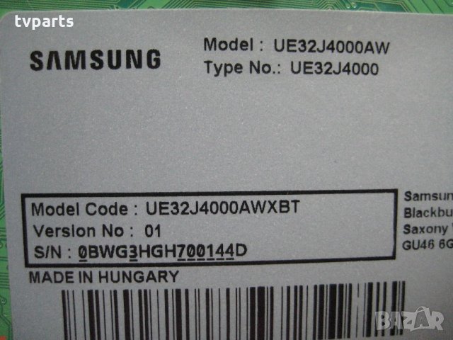 Борд за Samsung BN41-02358 BN1-02358B BN94-08202F UE32J4000AW, снимка 4 - Части и Платки - 22154674