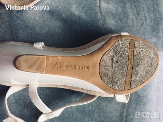 Нежни красиви сандали  ANNE KLEIN, снимка 7 - Сандали - 25000248