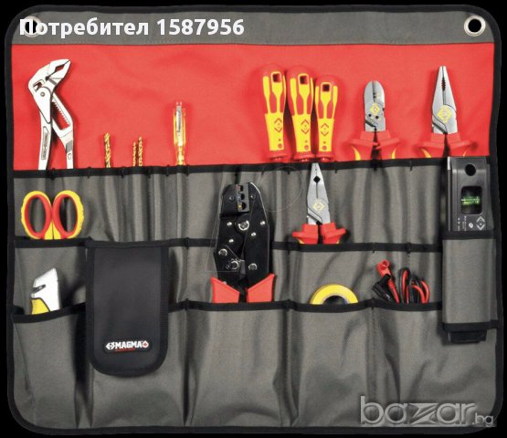 чанта руло, органайзер за инструменти MAGMA, внос от Германия, снимка 5 - Чанти - 17096157