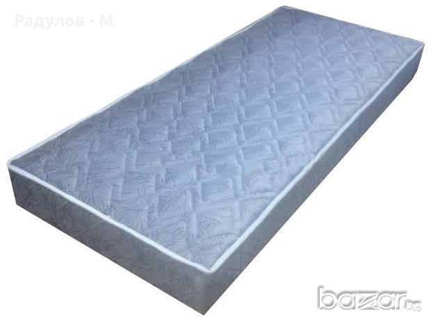 Матрак Тед Колори - Дунапрен или с Пружини Бонел еднолицев, снимка 2 - Матраци - 19347888