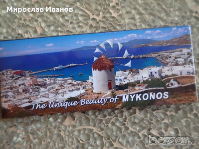 магнит Миконос, снимка 1