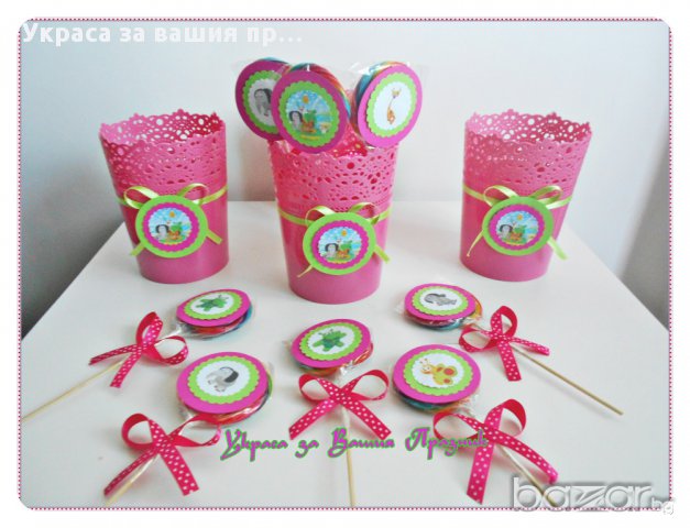 украса  и аксесоари с героите от бейби ТВ, снимка 6 - Други - 15252443