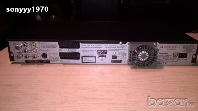 ПОРЪЧАН-Panasonic dmr-eh59 hdd/dvd/hdmi/usb-recorder, снимка 10 - Ресийвъри, усилватели, смесителни пултове - 14667207