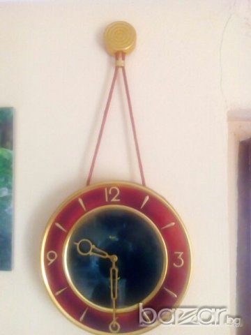 Лот от работещи стенни часовници с Гонг юнгханс янтар маяк и други, снимка 7 - Антикварни и старинни предмети - 20976888