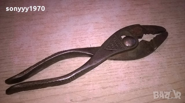 USA forged steel usa-клещи внос швеицария-16см, снимка 4 - Клещи - 24636731