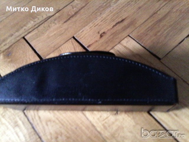 Кожен калъф за очила Кwiat с бархет, снимка 3 - Слънчеви и диоптрични очила - 21122950