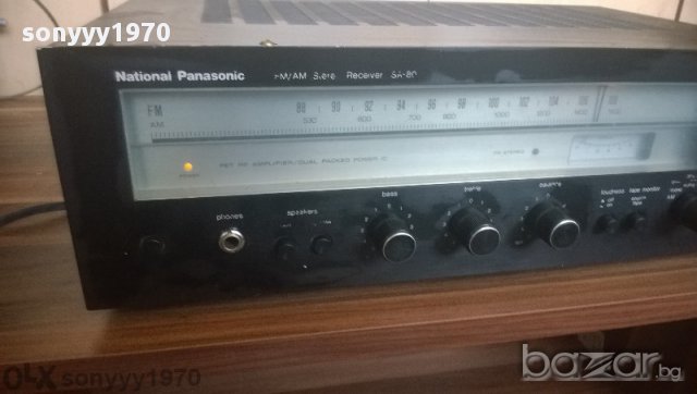 national panasonic sa-80 stereo receiver-japan-нов внос швеицария, снимка 15 - Ресийвъри, усилватели, смесителни пултове - 8529879