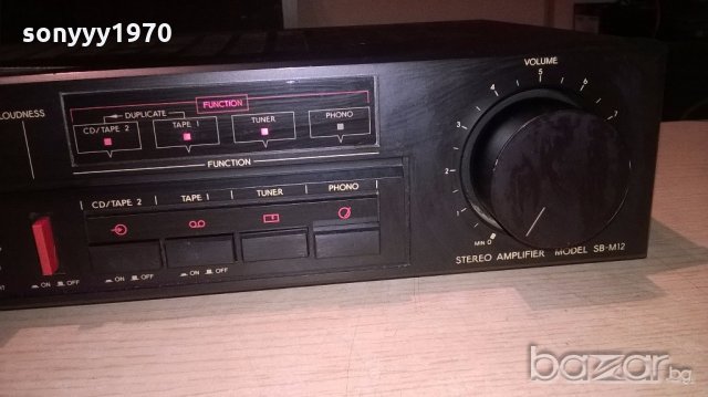 toshiba sb-m12 stereo amplifier-made in japan-внос франция, снимка 9 - Ресийвъри, усилватели, смесителни пултове - 19917995