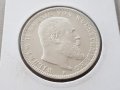 3 марки 1909 F Вюртемберг Германия Рядка Сребърна монета