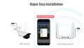ULTRA SUPER HD 5 MPX Водоустойчива IP Wi-Fi Камера Двупосочен Интерком Микрофон Говорител Карта Слот, снимка 3