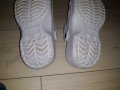 Бели детски гумени  чехли тип сабо, снимка 5