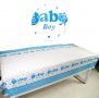 A Little Baby Boy момче рожден ден найлонова покривка за парти рожден ден кръщене, снимка 1 - Покривки за маси - 25750344