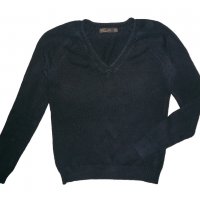 ZARA дамски черен пуловер, снимка 1 - Блузи с дълъг ръкав и пуловери - 19991812