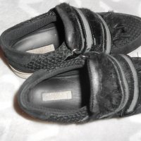 Черни спотни обувки Dolce Gabbana 100 % кожа, снимка 7 - Детски маратонки - 24338765