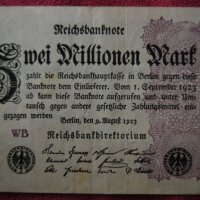 3 милиона марки Германия 1923, снимка 1 - Нумизматика и бонистика - 19141763