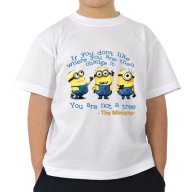 ХИТ! Детски тениски THE MINIONS / МИНЬОНИ с уникален принт! Поръчай модел с ТВОЯ идея!, снимка 5 - Детски тениски и потници - 10911220