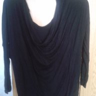 черна блуза , снимка 1 - Блузи с дълъг ръкав и пуловери - 15746398