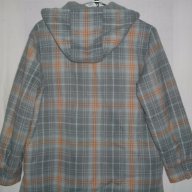 Топло яке тип риза с поларена подплата и качулка, снимка 15 - Якета - 16237903