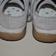 Clarks сребристи кожени обувки №28, UK10 F, снимка 7 - Детски маратонки - 15816437